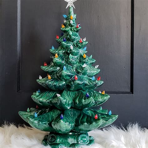 large ceramic xmas tree